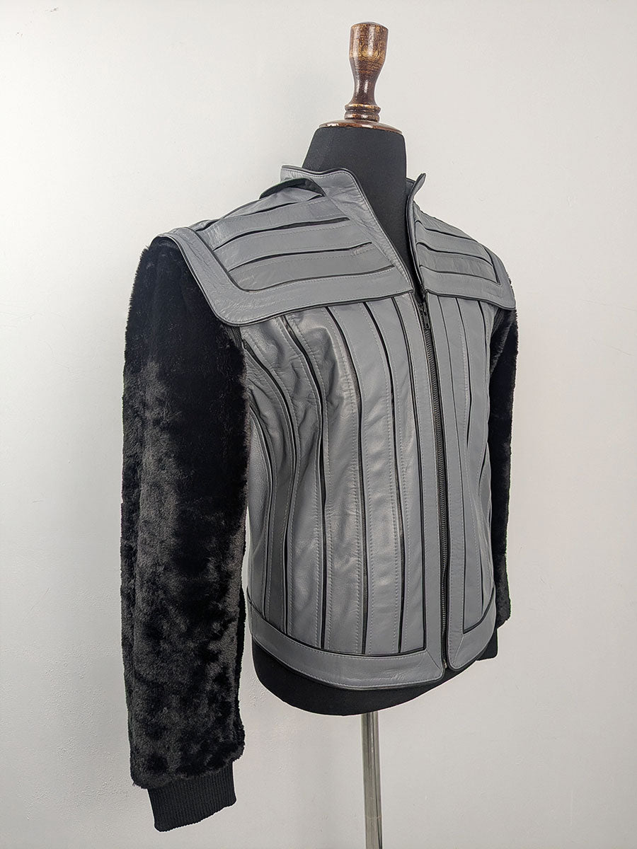 Klingon Casual Real Leather Jacket