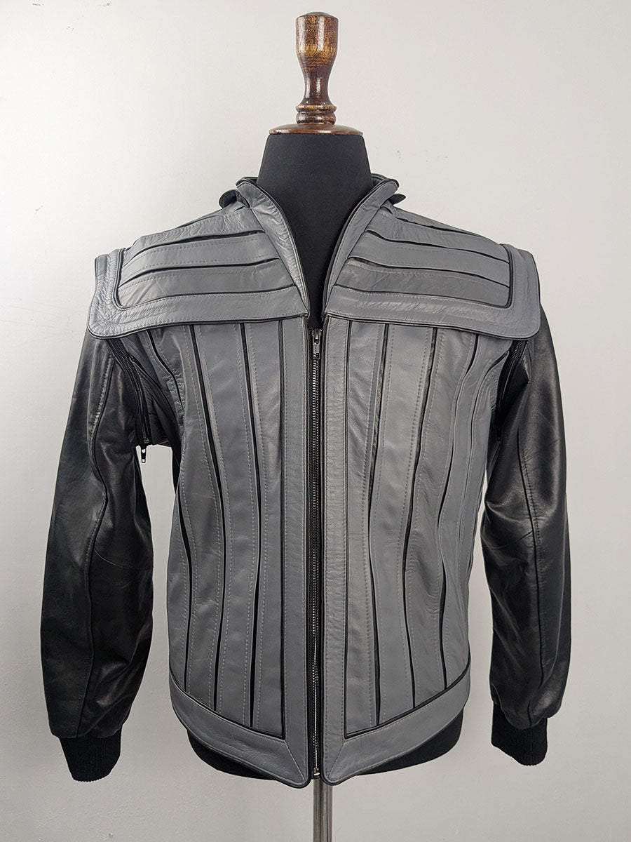 Klingon Casual Real Leather Jacket