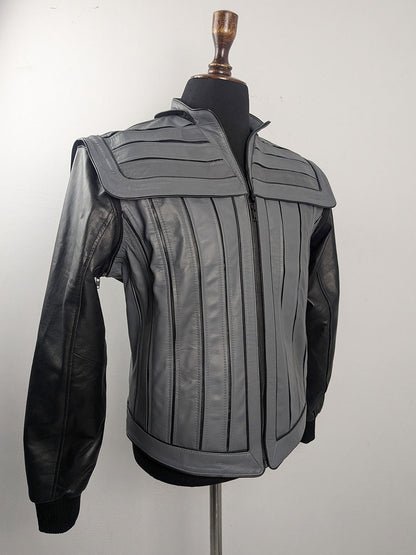 Klingon Casual Real Leather Jacket