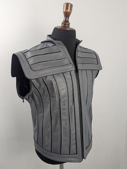Klingon Casual Real Leather Jacket
