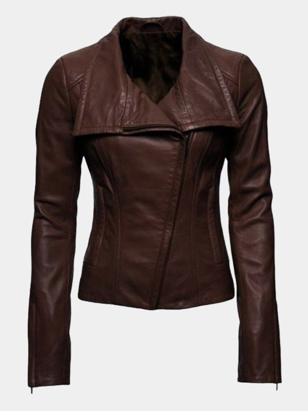 Audrey Marie Anderson Arrow Brown Jacket
