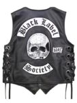Men's Black Label Society Vest Back