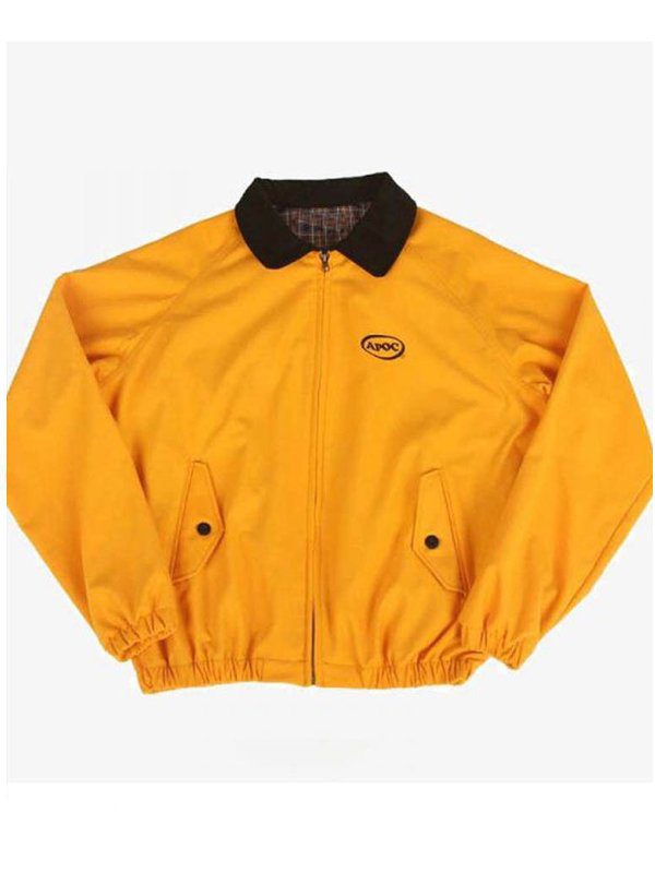 Euphoria Jungkook Apoc Yellow Cotton Jacket