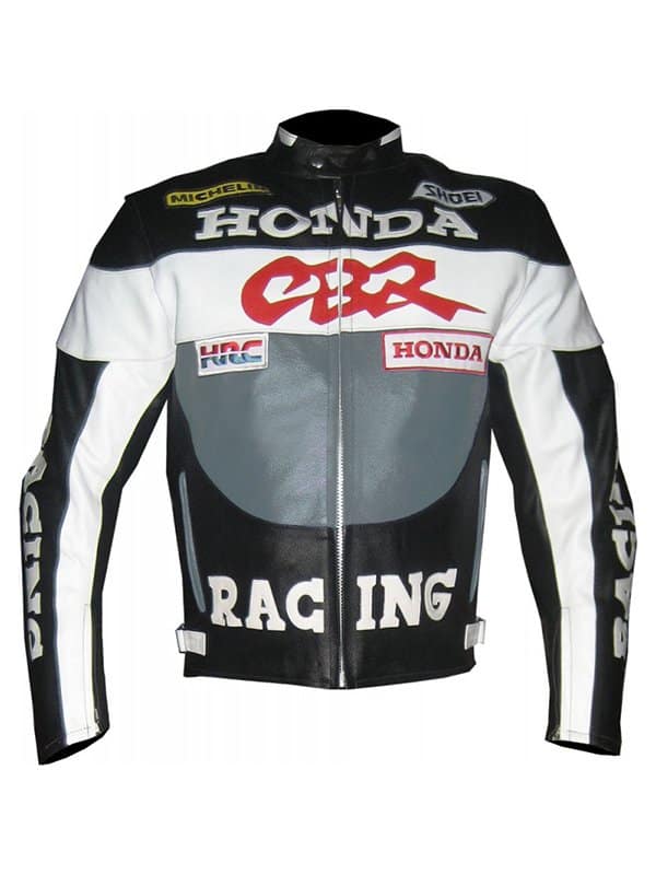 Honda CBR Racing Moto Racer Leather Jacket