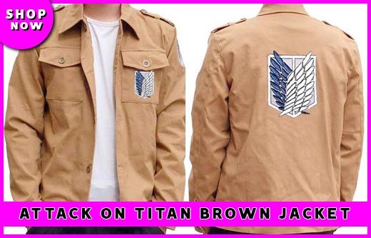 Attack On Titan Survey Corps Brown Jacket