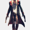 Devil May Cry 5 Dante Leather Black Coat