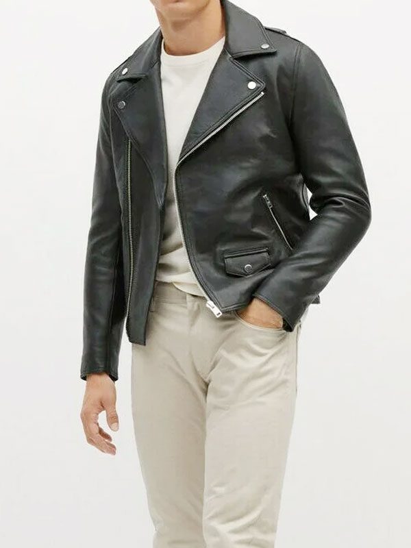 Real Leather Motorcycle Jacket