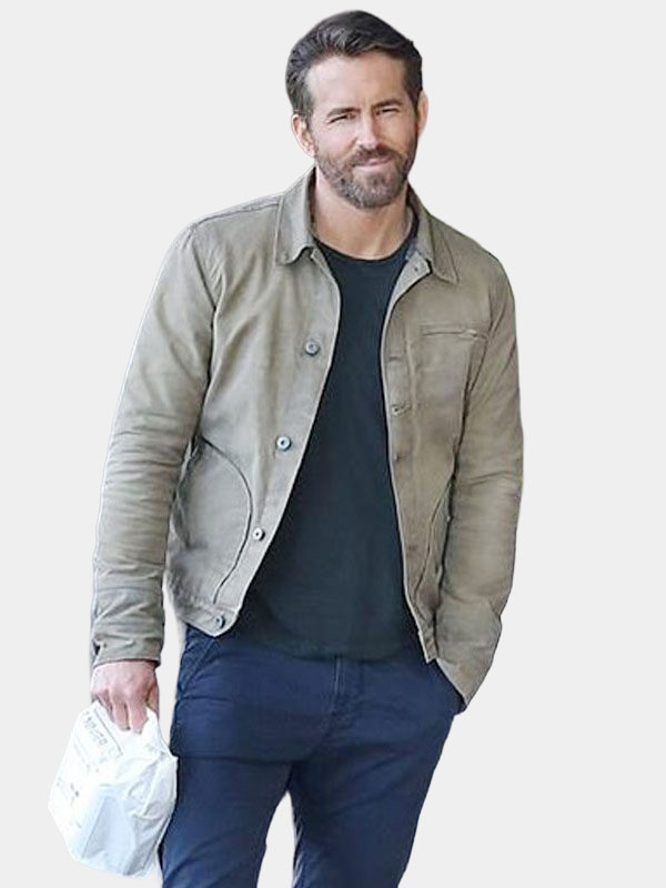Men's Ryan Reynolds Adam Project Cotton Jacket at  Men's Clothing  store