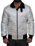 The Movie Drive Ryan Gosling Scorpion Bomber Quilted Jacket