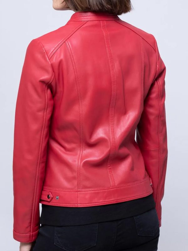 Classic Red Fashion Jacket For Women's