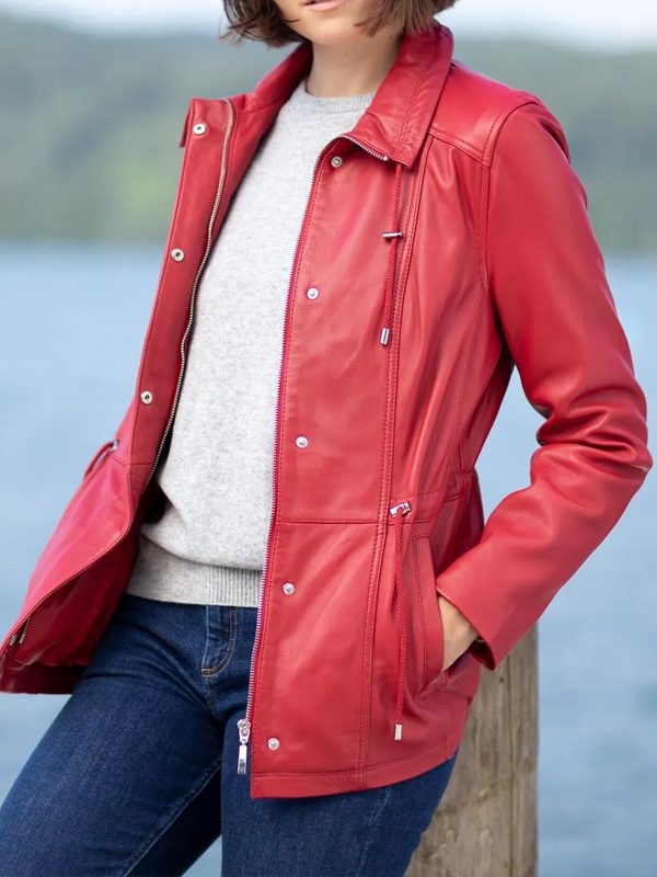 Red Fashion Jacket For Women's