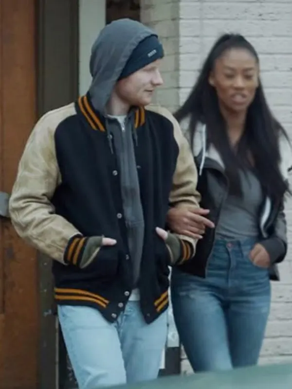 Shape Of You Edward Christopher Sheeran Bomber Varsity Jacket