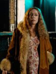 TV Series Russian Doll Season 2 Chloë Sevigny Brown Shearling Coat
