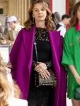Emily In Paris Season 2 Sylvie Purple Coat