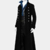 Fantastic Beasts Johnny Depp Black Long Wool Coat