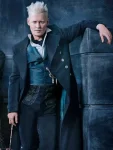 Gellert Grindelwald Fantastic Beasts The Crimes Of Grindelwald Johnny Depp  Black Wool Coat