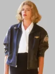 Kelly McGillis Top Gun Leather Jacket