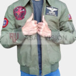 Men's Top Gun 2 Tom Cruise Green Jacket