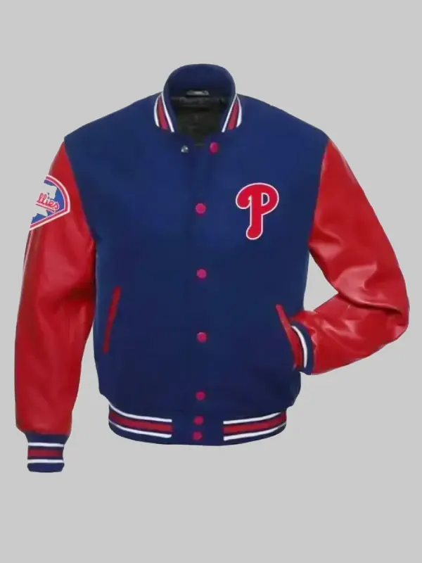 Philadelphia Phillies Bomber Varsity Jacket