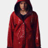 Stranger Things Eleven Red Coat With Hood