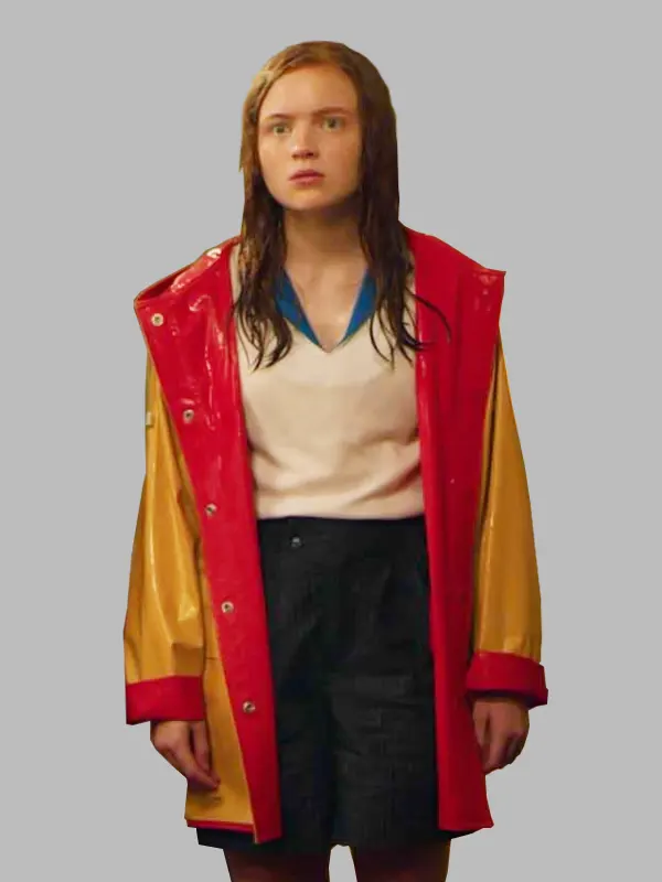 Stranger Things Max Mayfield Yellow And Red Coat