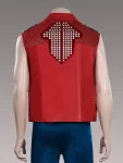 Thor Love and Thunder 2022 Chris Hemsworth Red Leather Vest