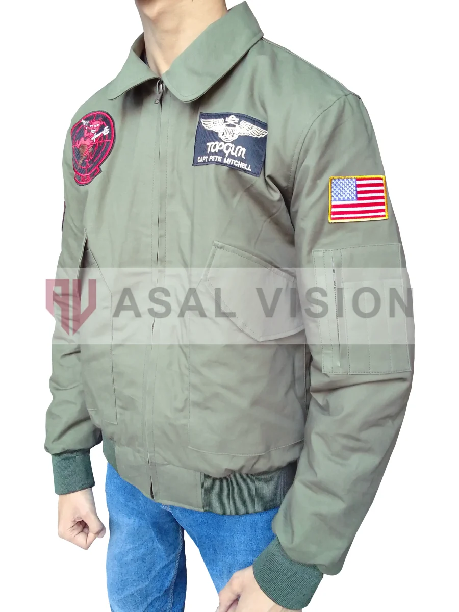 Top Gun 2 Maverick Green Jacket