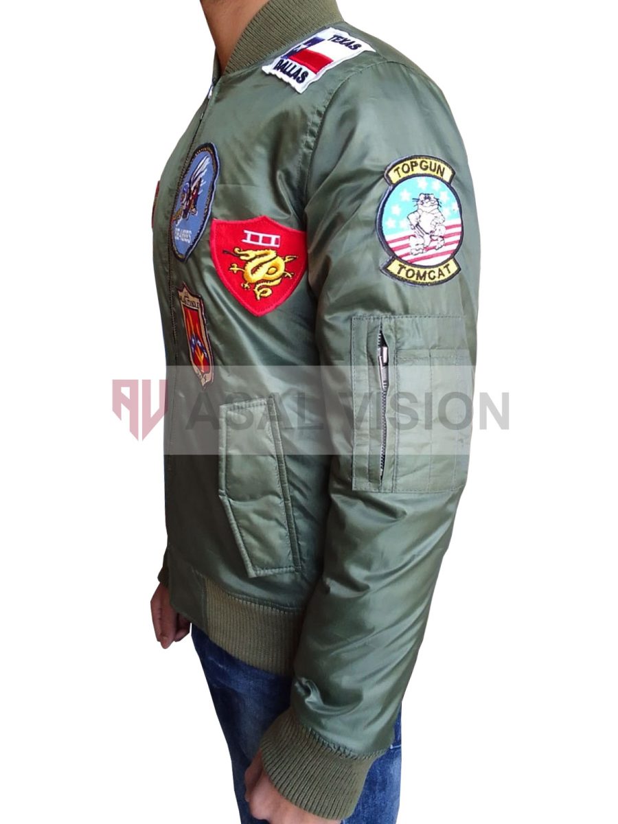 Top Gun Maverick MA-1 Jacket With Patches