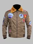 Top Gun Tom Cruise Jet Fighter Bomber Jacket