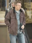 Liam Neeson Honest Thief Cotton Brown Jacket