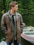 Mens Supernatural Dean Winchester Leather Jacket