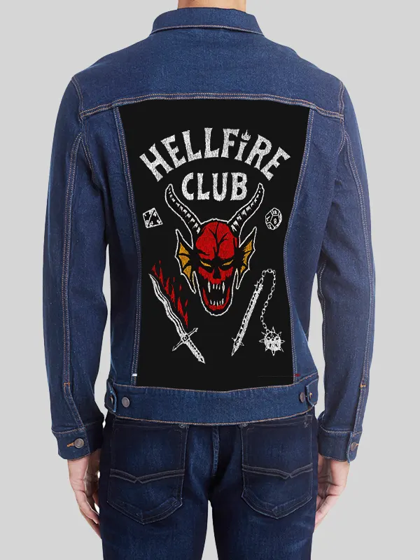 Stranger Things Hellfire Club Denim Jacket