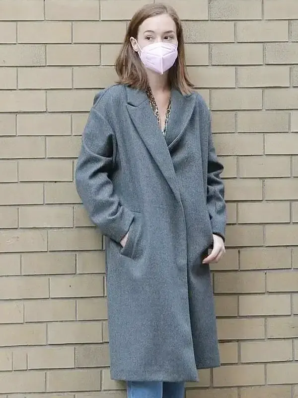 Tara McAllister Suspicion Grey Trench Coat