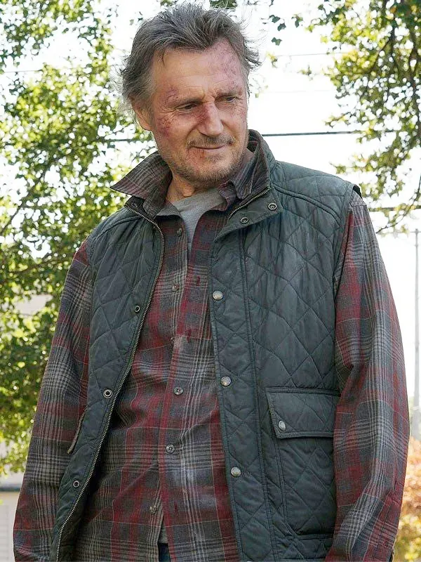 The Marksman 2021 Liam Neeson Quilted Vest