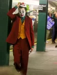 Movie Joker 2019 Red Suit