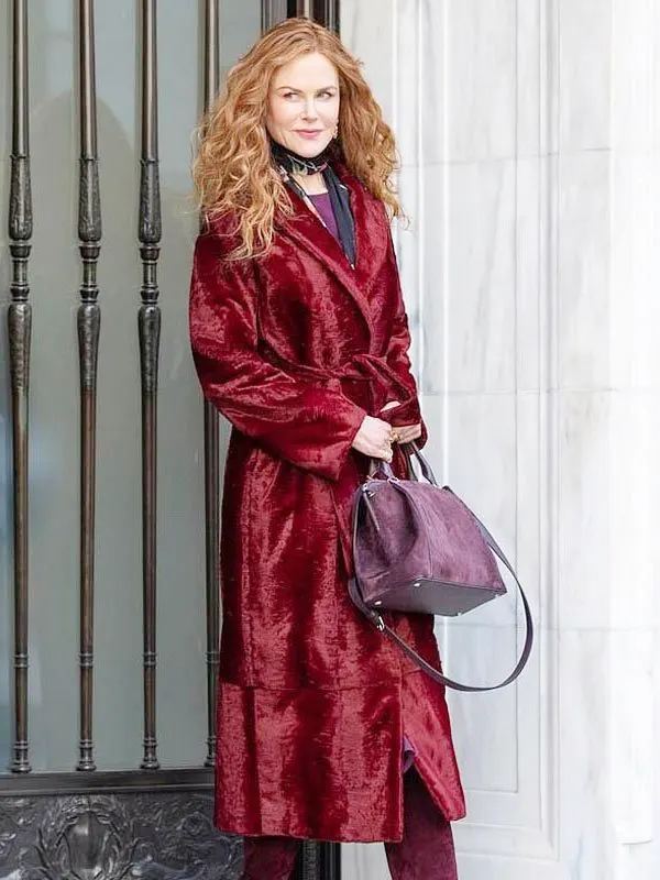 Nicole Kidman The Undoing Red Coat