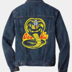 Cobra Kai Logo Denim Blue Jacket