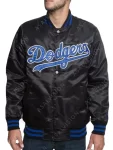 Los Angeles Dodgers Black Starter Jacket