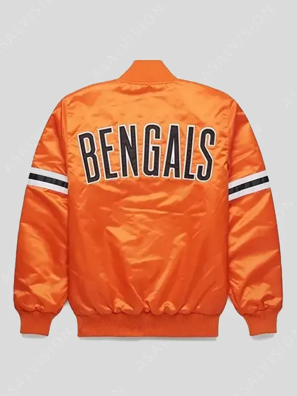 NFL Cincinnati Bengals Starter Varsity Bomber Jacket