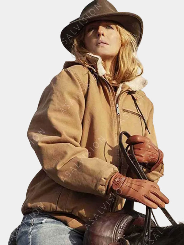 Beth Dutton Yellowstone Bomber Brown Jacket