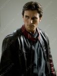 Christian Bale Dark Knight Leather Biker Jacket