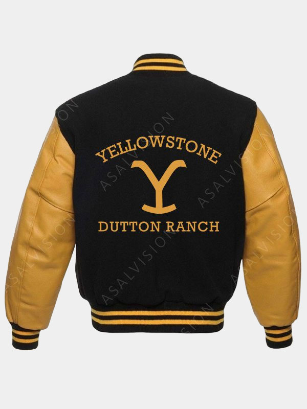 Dutton Ranch Yellowstone Varsity Bomber Jacket