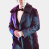 Jeremy Renner Hawkeye Fur Collar Trench Coat
