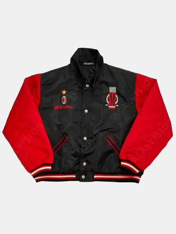Lotto AC Milan Varsity Bomber Unisex Jacket