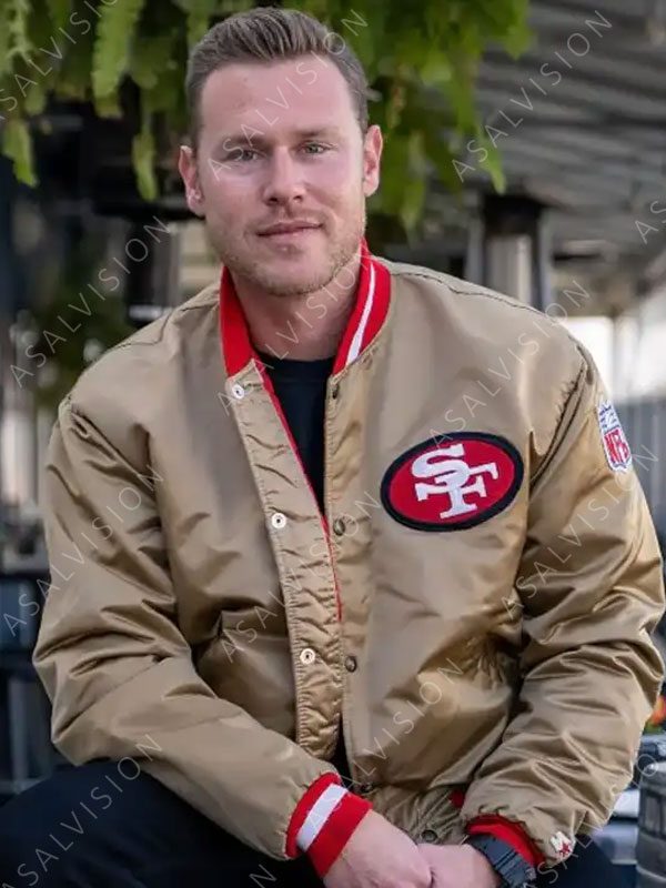 San Francisco 49ers Gold Starter Bomber Jacket 