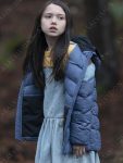 Violet McGraw M3GAN 2022 Cady Puffer Hooded Tricolor Jacket