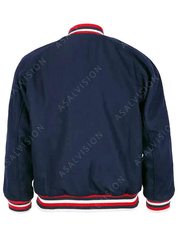 1950 St Louis Cardinals Blue Wool Varsity Bomber Jacket
