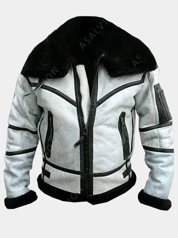 Everett Shearling Leather Jacket