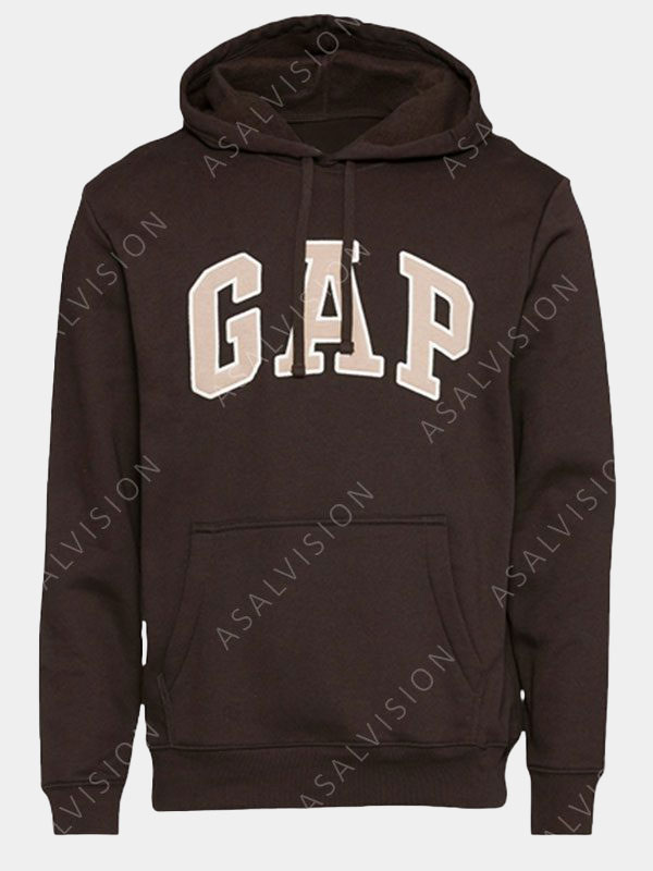 Gap Arch Logo Brown Hoodie