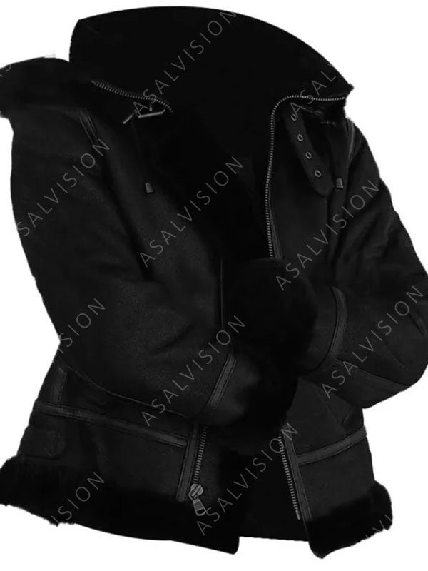 Liam Shearling Leather Jacket